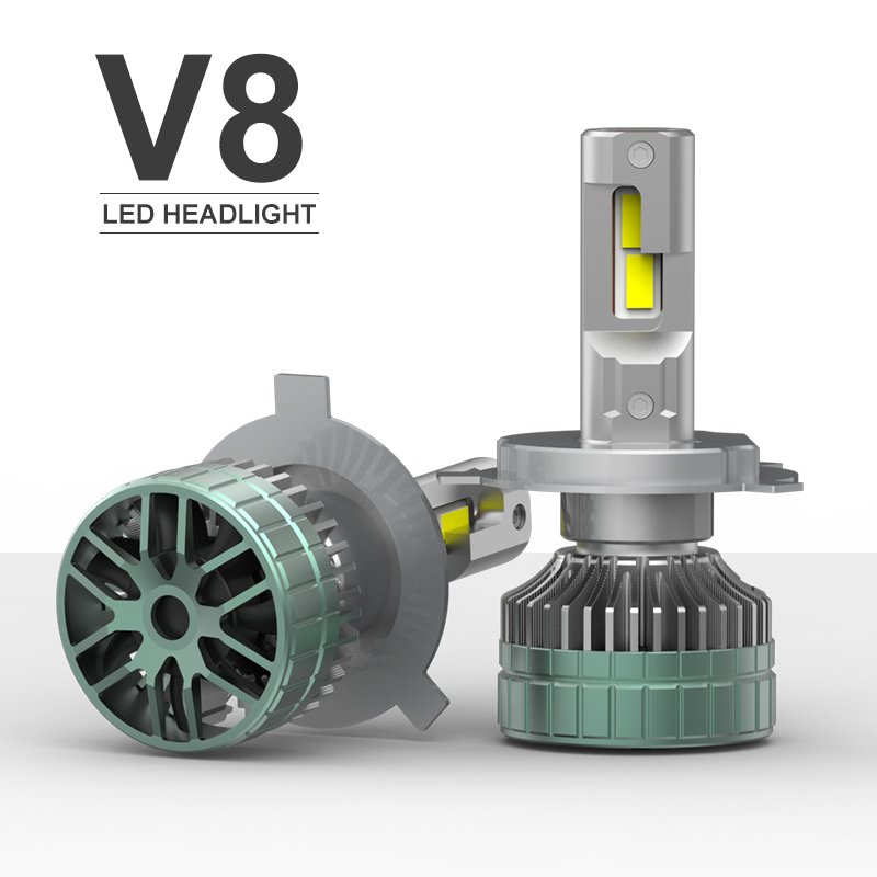 A80 New 190W/SET Car Auto Lighting System H4 Led Headlight H7H11HB3 Car Light Headlamp LED Automotriz Canbus Headlights Bulbs